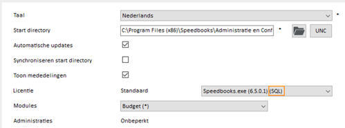 back-up maken in speedbooks