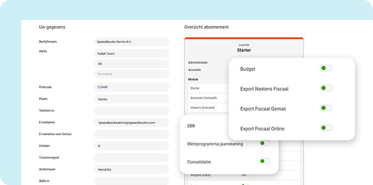 Modules Speedbooks Online