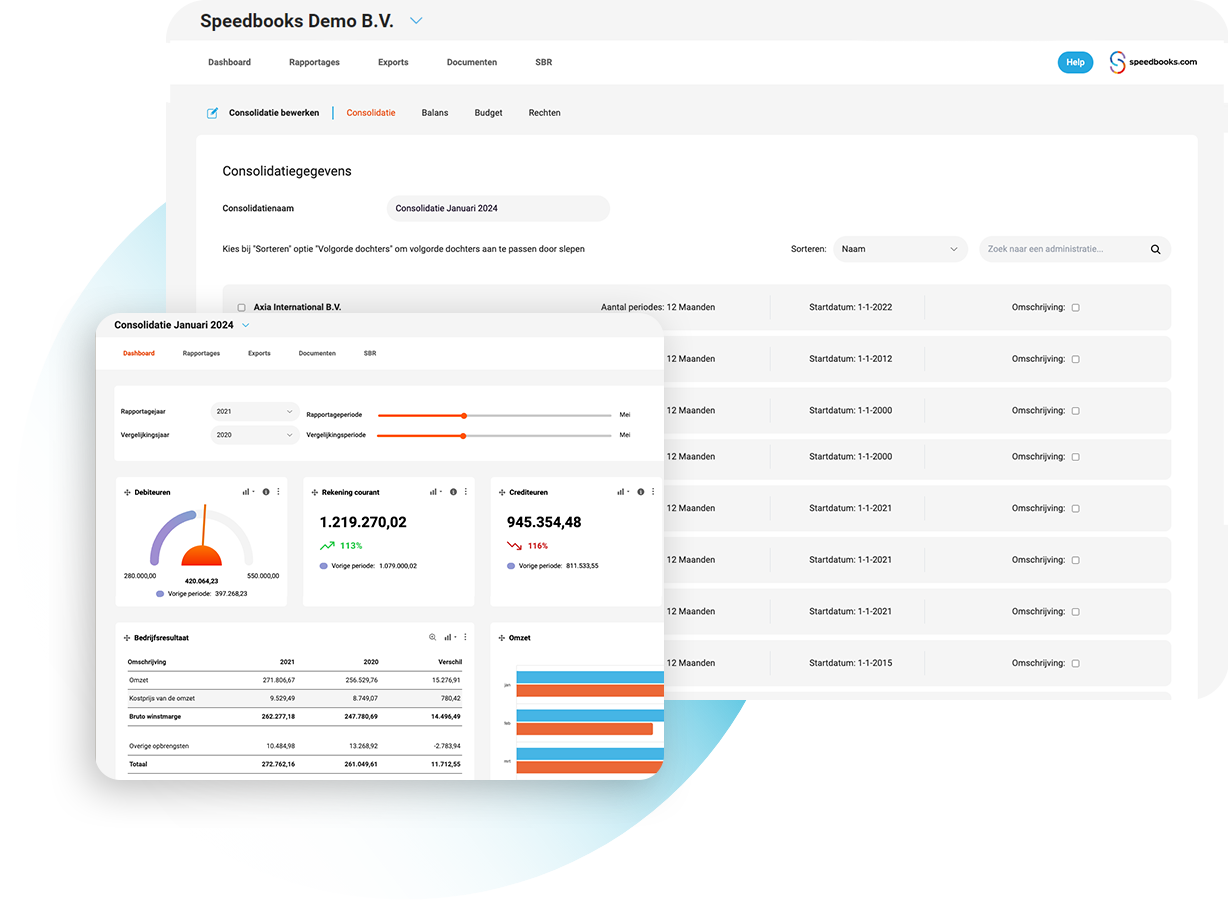 consolidatie Speedbooks