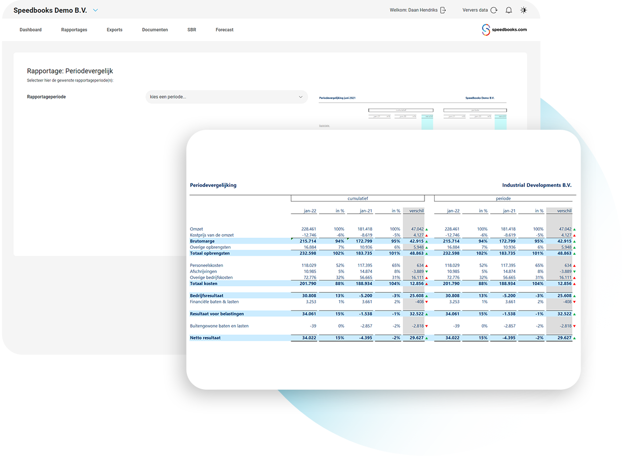 Rapportages in Excel