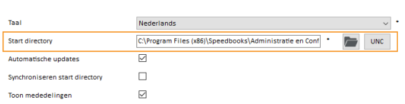 Werkt Speedbooks® offline/ Speedbooks® Advanced op een serveromgeving