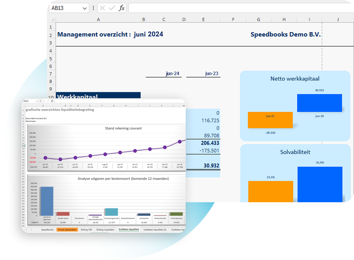 Rapportage - Excel templates