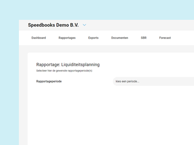 liquiditeitsbegroting dashboard