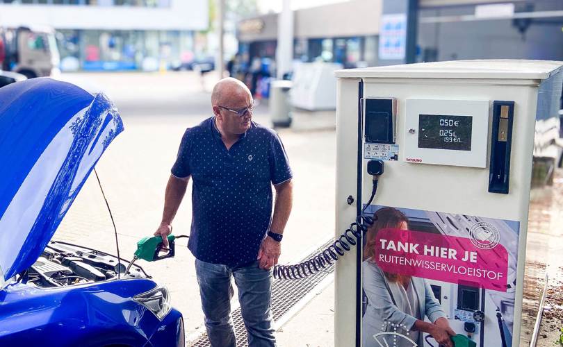 Mokobouw brandstofstation installatie