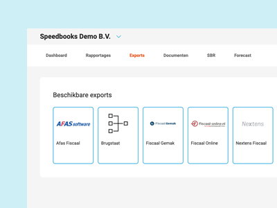 Fiscale export modules 